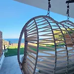 Daire Sea View Beachfront With Pool And Stunning Sunsets Kalogrea